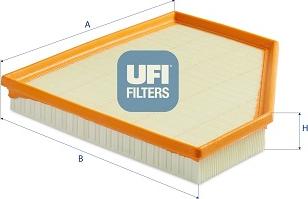 UFI 30.D23.00 - Filtro aria www.autoricambi360.it