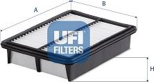 UFI 30.D22.00 - Filtro aria www.autoricambi360.it