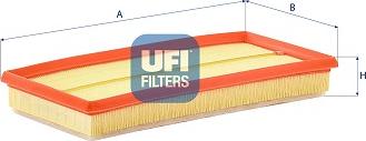 UFI 30.E59.00 - Filtro aria www.autoricambi360.it