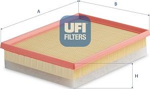 UFI 30.E56.00 - Filtro aria www.autoricambi360.it