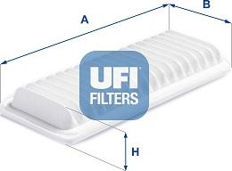 UFI 30.E60.00 - Filtro aria www.autoricambi360.it