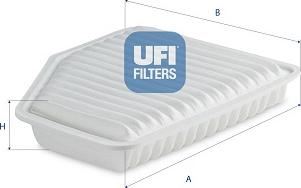 UFI 30.E61.00 - Filtro aria www.autoricambi360.it