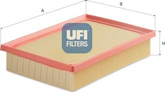 UFI 30.E67.00 - Filtro aria www.autoricambi360.it