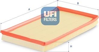 UFI 30.E87.00 - Filtro aria www.autoricambi360.it