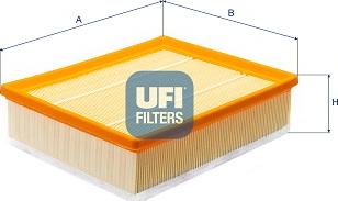 UFI 30.E76.00 - Filtro aria www.autoricambi360.it