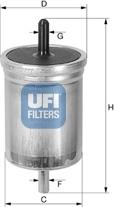 UFI 31.513.00 - Filtro carburante www.autoricambi360.it