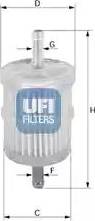 UFI 31.014.00 - Filtro carburante www.autoricambi360.it