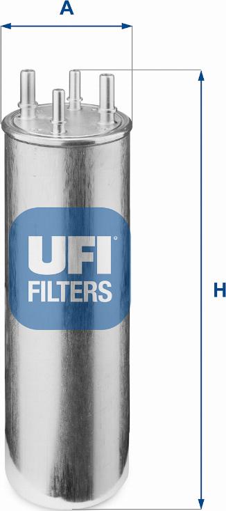 UFI 31.849.00 - Filtro carburante www.autoricambi360.it