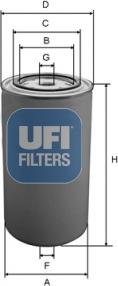 UFI 24.089.00 - Filtro carburante www.autoricambi360.it