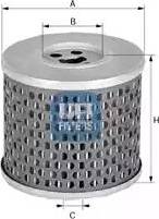 UFI 25.500.00 - Filtro olio www.autoricambi360.it