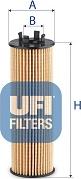 UFI 25.EVO.00 - Filtro olio www.autoricambi360.it