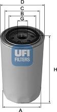 UFI 23.275.00 - Filtro olio www.autoricambi360.it