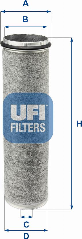 UFI 27.979.00 - Filtro aria www.autoricambi360.it