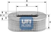 UFI 27.580.00 - Filtro aria www.autoricambi360.it