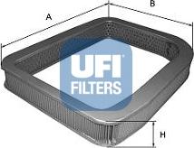 UFI 27.525.00 - Filtro aria www.autoricambi360.it