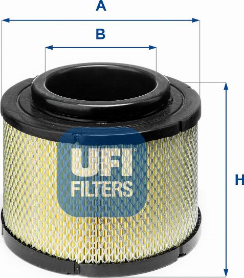 UFI 27.691.00 - Filtro aria www.autoricambi360.it