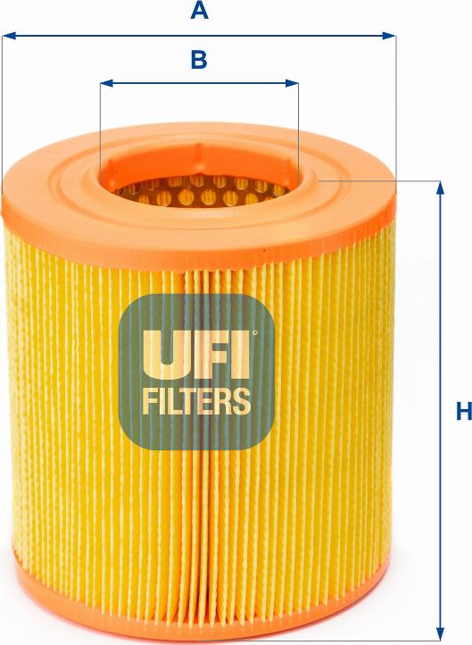 UFI 27.603.00 - Filtro aria www.autoricambi360.it