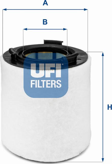 UFI 27.621.00 - Filtro aria www.autoricambi360.it