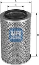 UFI 27.193.00 - Filtro aria www.autoricambi360.it