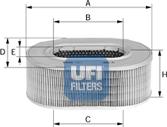 UFI 27.079.00 - Filtro aria www.autoricambi360.it