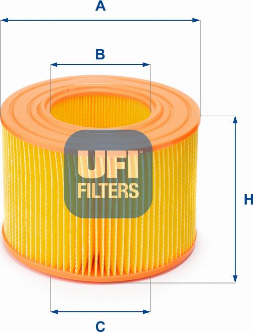 UFI 27.149.00 - Filtro aria www.autoricambi360.it