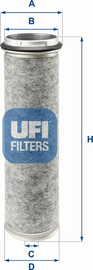UFI 27.129.00 - Filtro aria www.autoricambi360.it