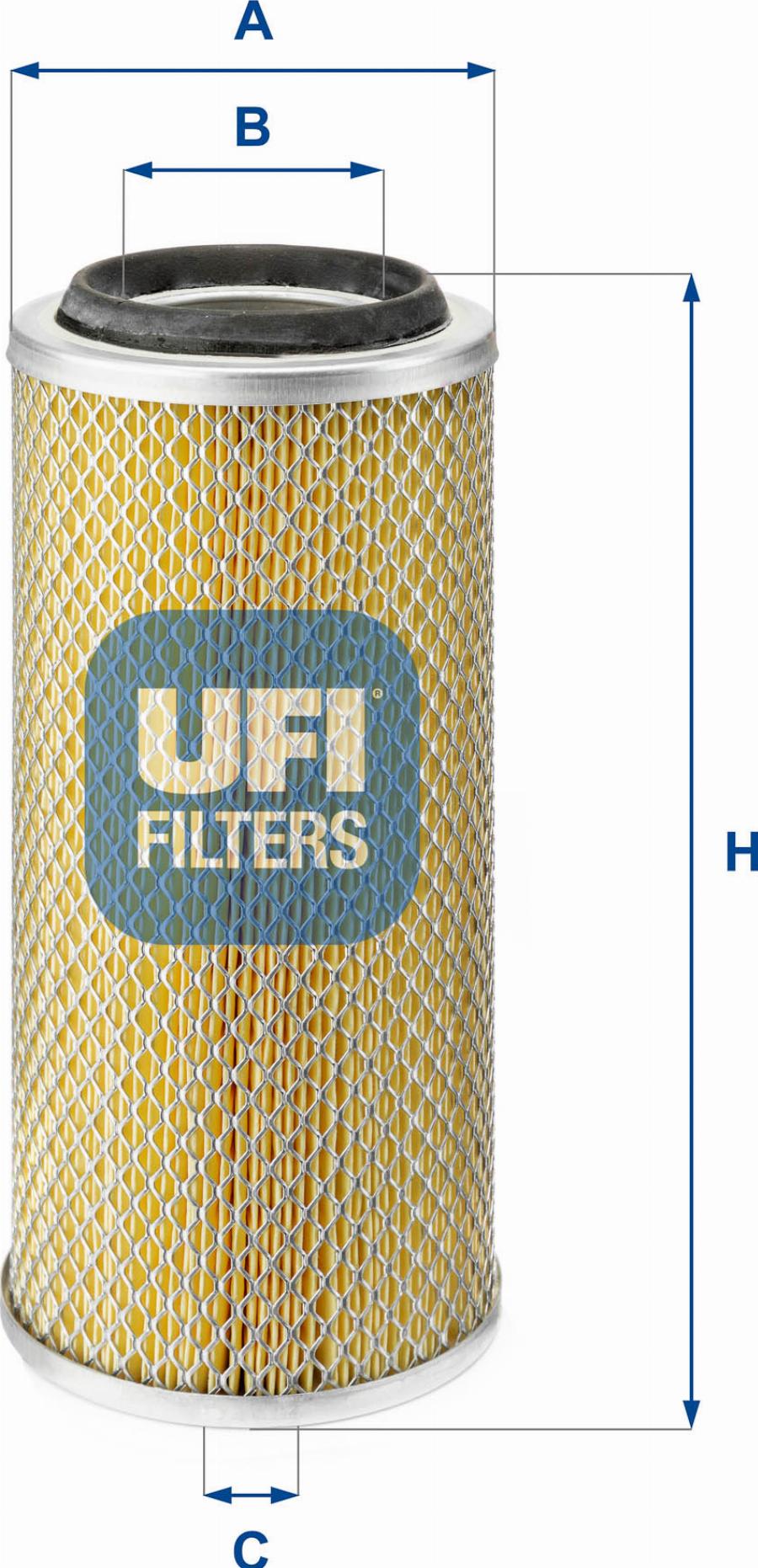 UFI 27.881.00 - Filtro aria www.autoricambi360.it