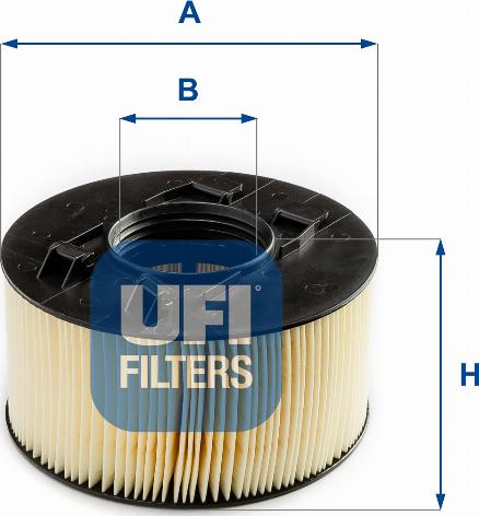 UFI 27.394.00 - Filtro aria www.autoricambi360.it