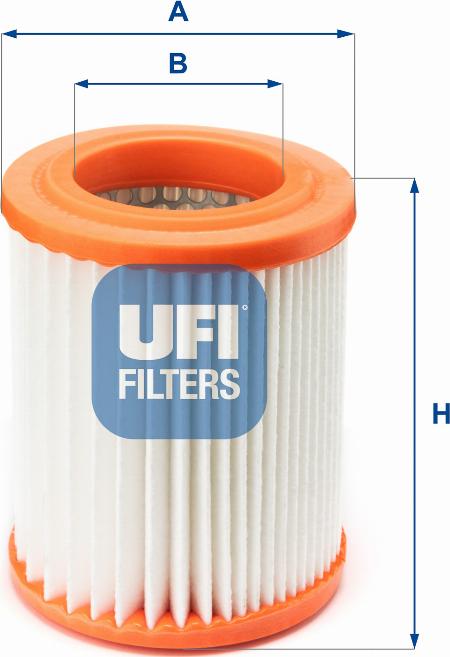 UFI 27.345.00 - Filtro aria www.autoricambi360.it