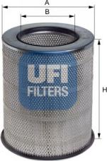 UFI 27.347.00 - Filtro aria www.autoricambi360.it