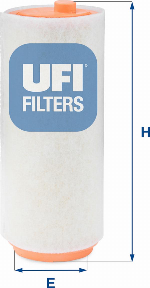 UFI 27.353.00 - Filtro aria www.autoricambi360.it