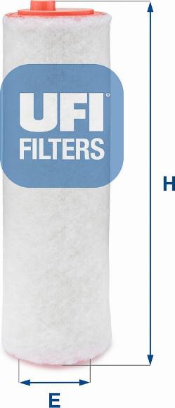 UFI 27.384.00 - Filtro aria www.autoricambi360.it