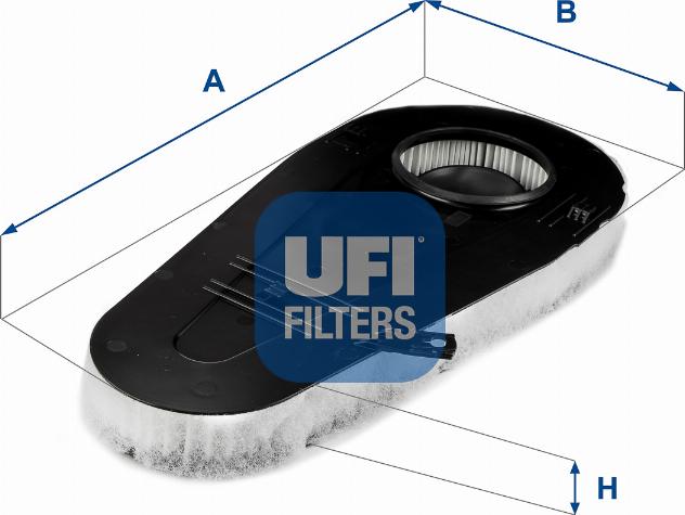 UFI 27.A97.00 - Filtro aria www.autoricambi360.it