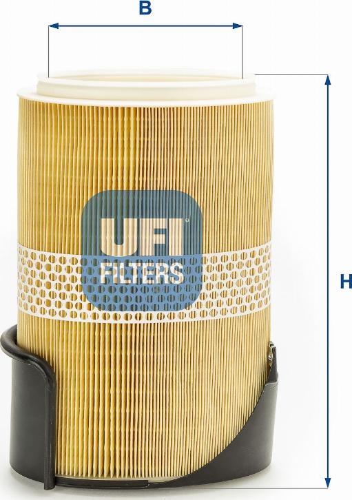 UFI 27.B13.00 - Filtro aria www.autoricambi360.it