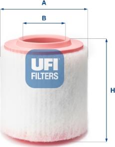 UFI 27.F32.00 - Filtro aria www.autoricambi360.it