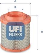 UFI 27.G32.00 - Filtro aria www.autoricambi360.it