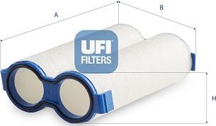 UFI 27.TUB.01 - Filtro aria www.autoricambi360.it