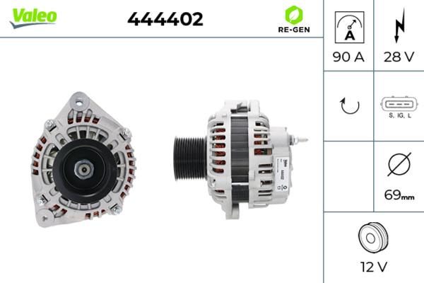 VALEO 444402 - Alternatore www.autoricambi360.it