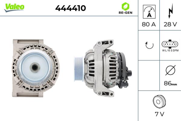VALEO 444410 - Alternatore www.autoricambi360.it
