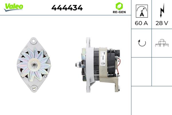VALEO 444434 - Alternatore www.autoricambi360.it