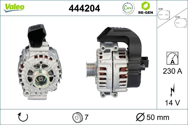 VALEO 444204 - Alternatore www.autoricambi360.it