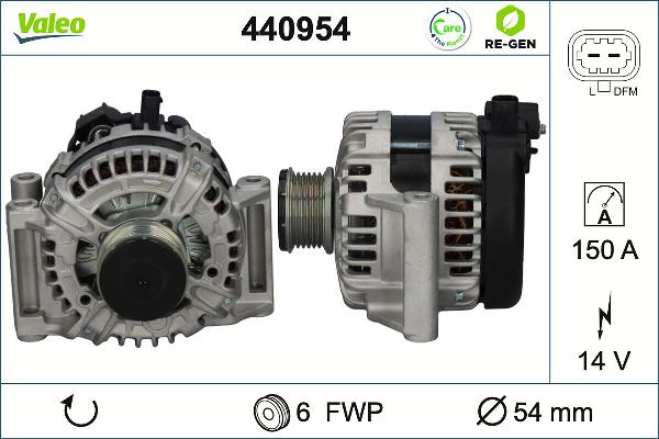 VALEO 440954 - Alternatore www.autoricambi360.it