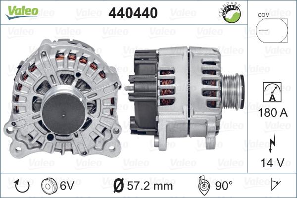 VALEO 440440 - Alternatore www.autoricambi360.it