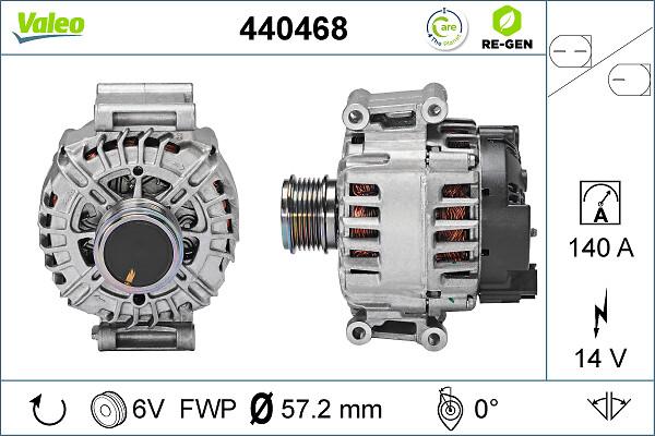 VALEO 440468 - Alternatore www.autoricambi360.it