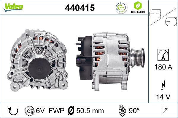 VALEO 440415 - Alternatore www.autoricambi360.it