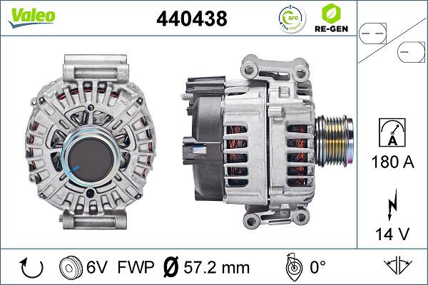 VALEO 440438 - Alternatore www.autoricambi360.it