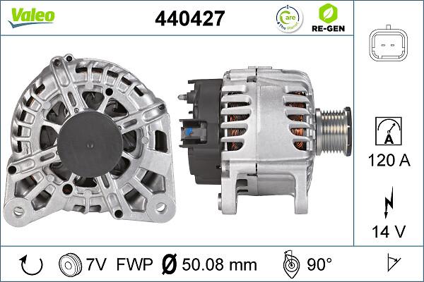 VALEO 440427 - Alternatore www.autoricambi360.it