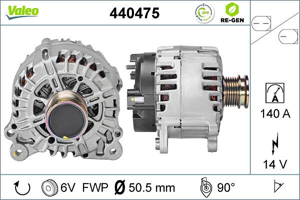 VALEO 440475 - Alternatore www.autoricambi360.it