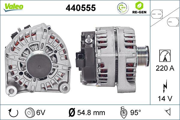 VALEO 440555 - Alternatore www.autoricambi360.it