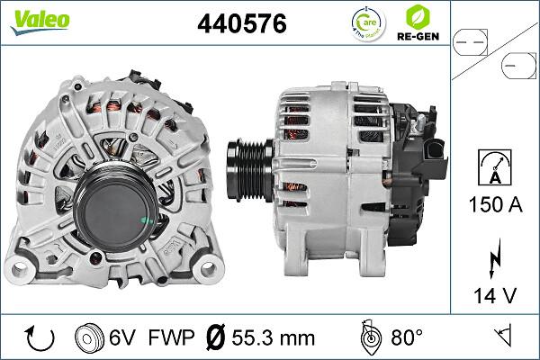 VALEO 440576 - Alternatore www.autoricambi360.it